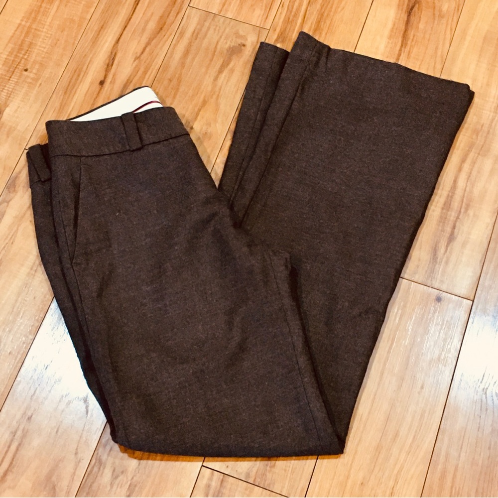 Banana Republic Martin brown lined pants work career professional stretc…